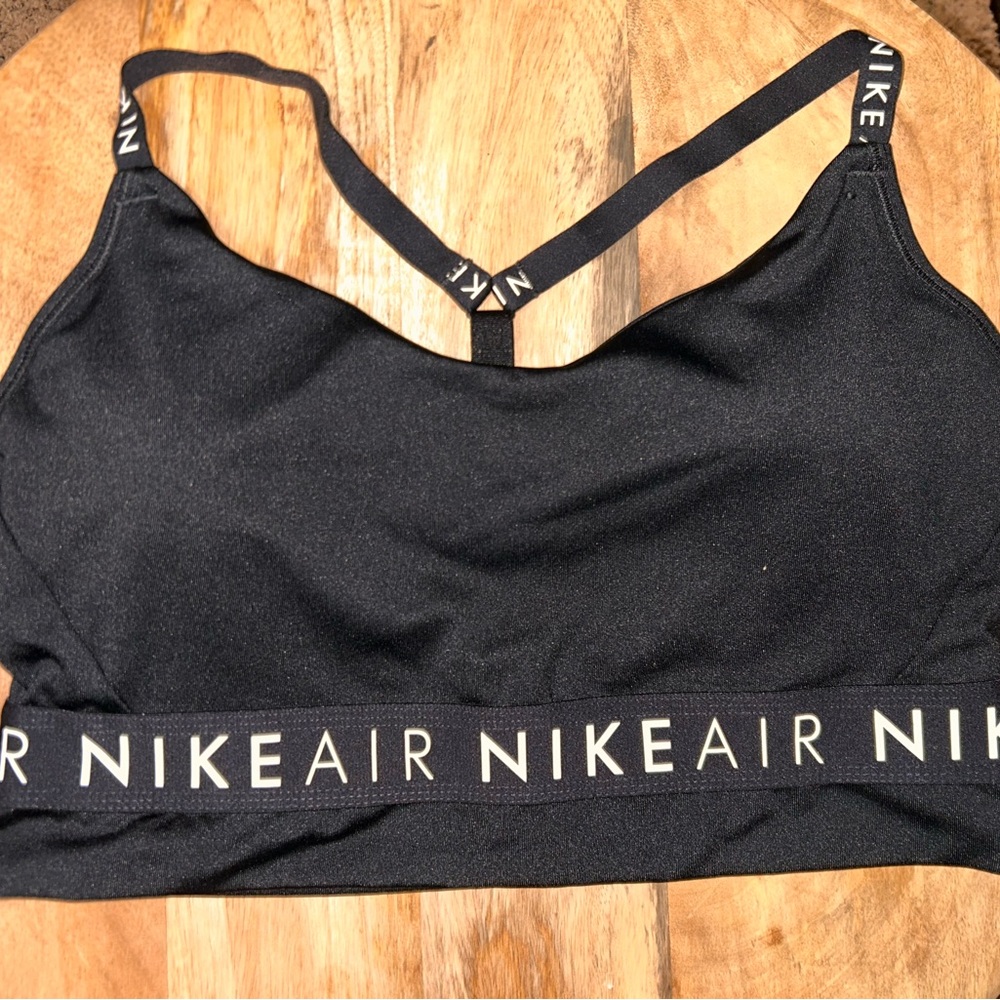 Nike Black Sports Bra with Branded Elastic Band